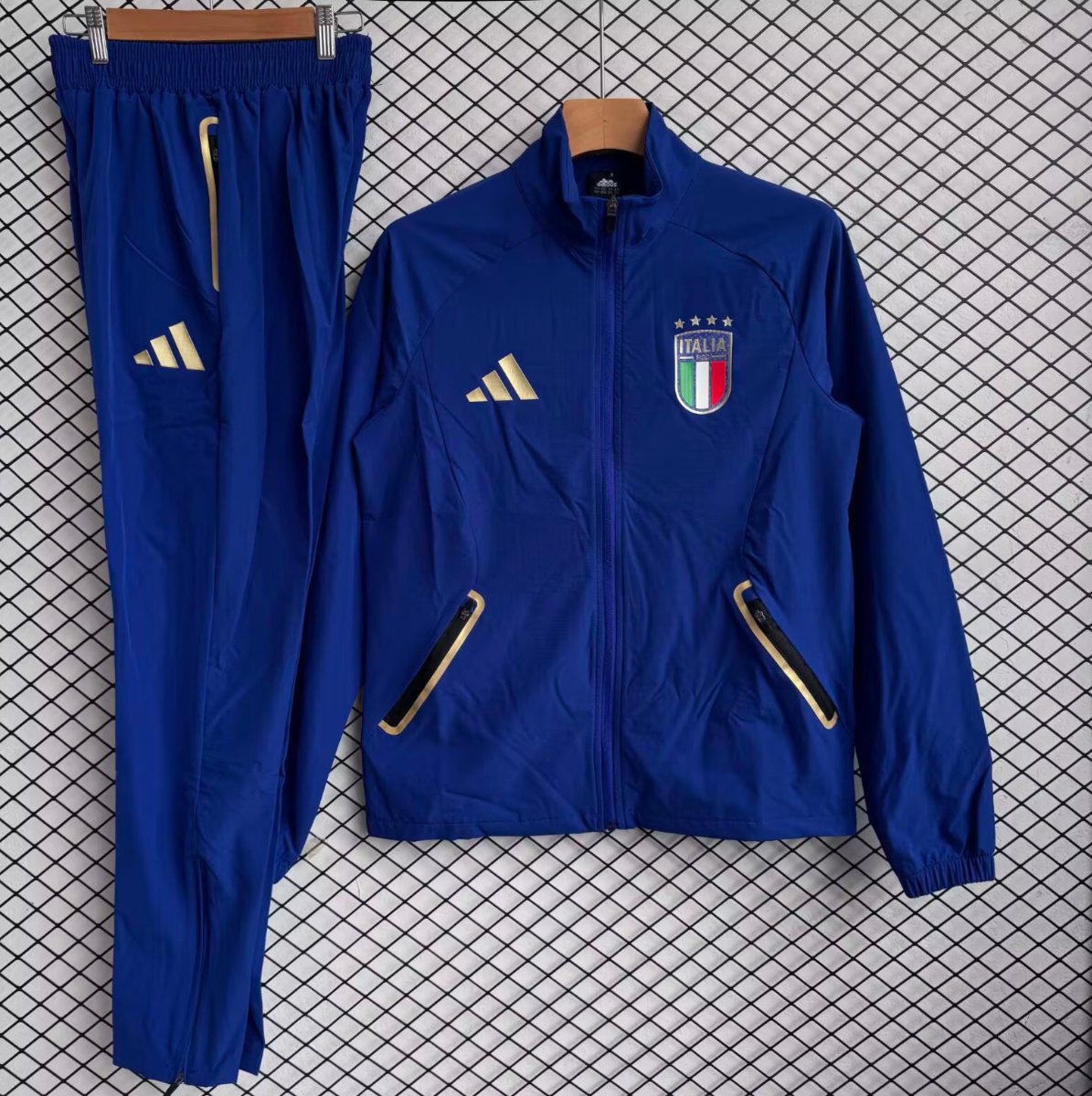 Italy Training Suit Set (Full Zipper)