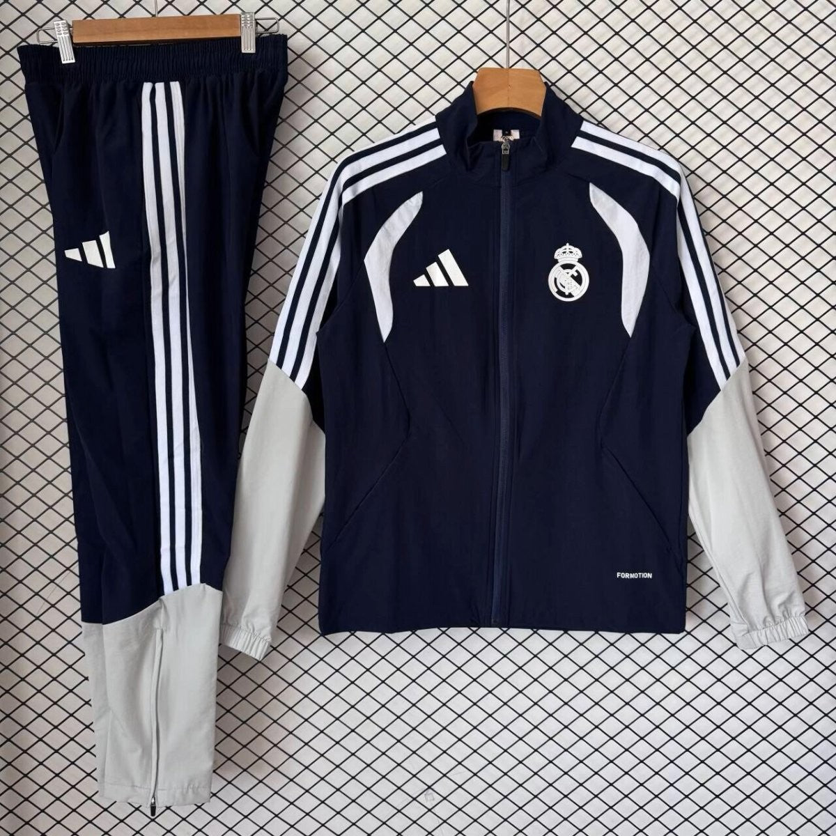 Real Madrid Trainingsanzug Set (Voll Zipper)