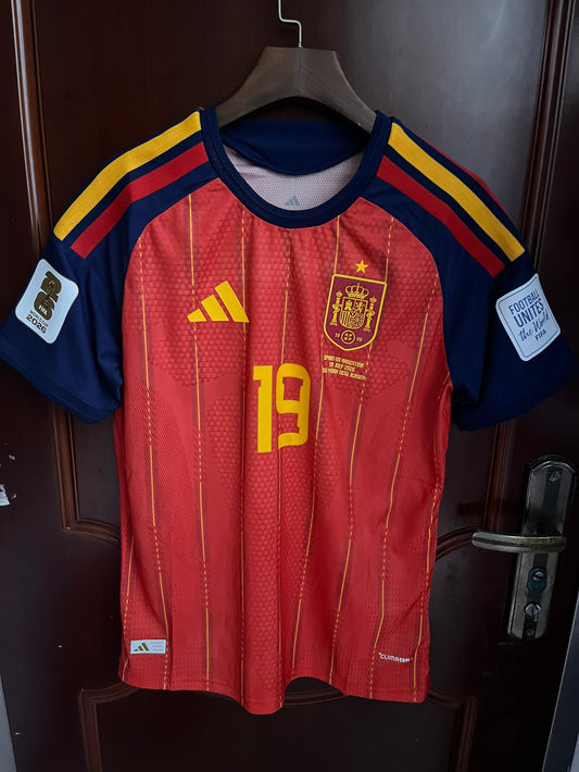 Spain National Team Final Authentic Jersey