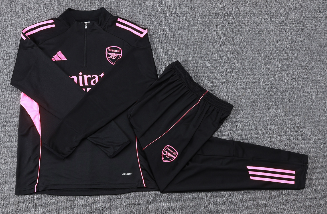 Arsenal FC Tracksuit Set (Half-Zip)