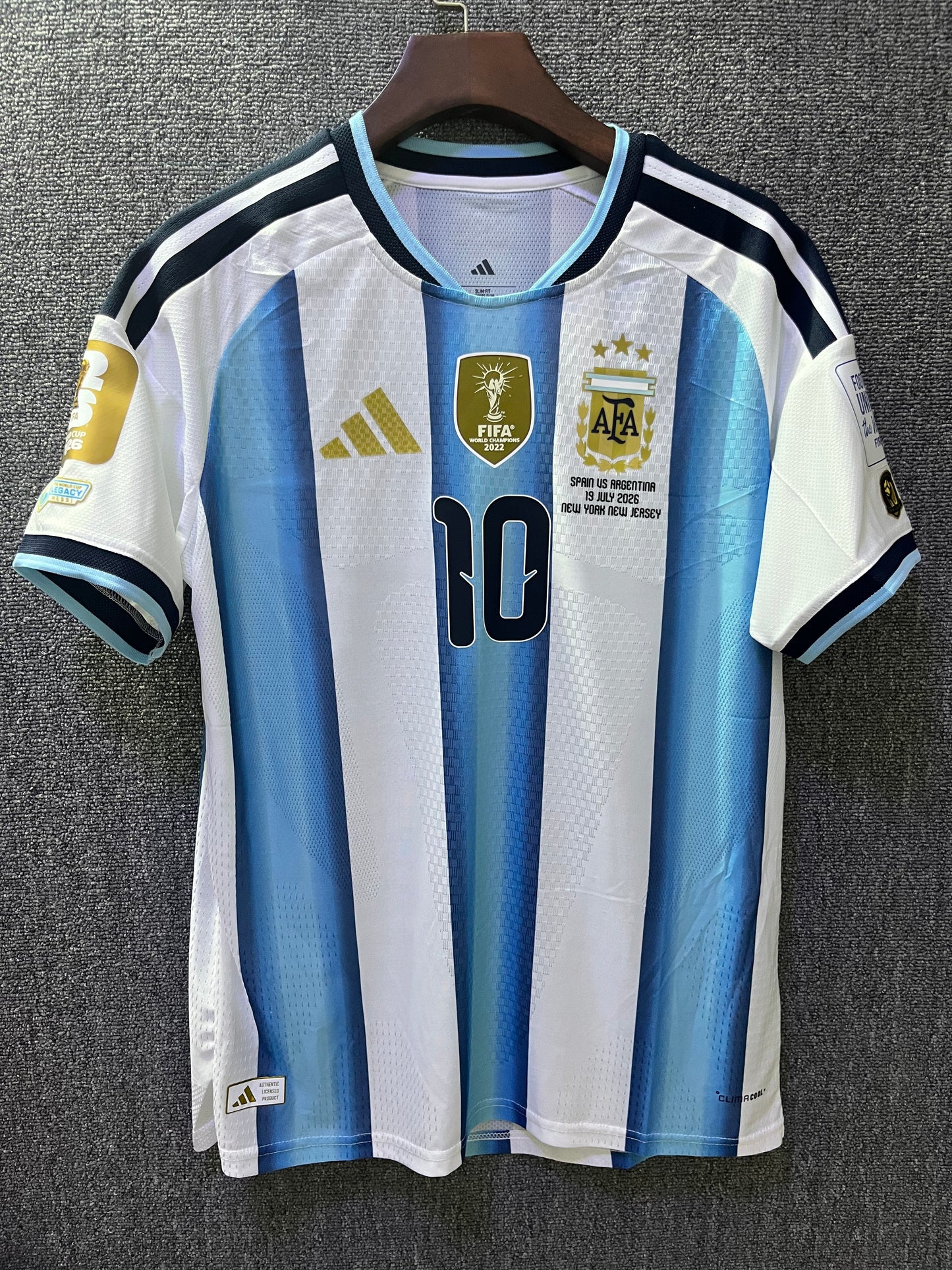 Argentina National Team Final Authentic Jersey