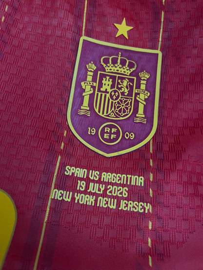 Spain National Team Final Authentic Jersey