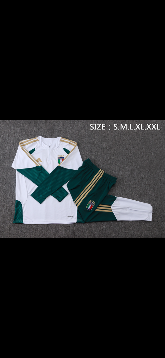 Italy Training Suit Set (Half Zipper)