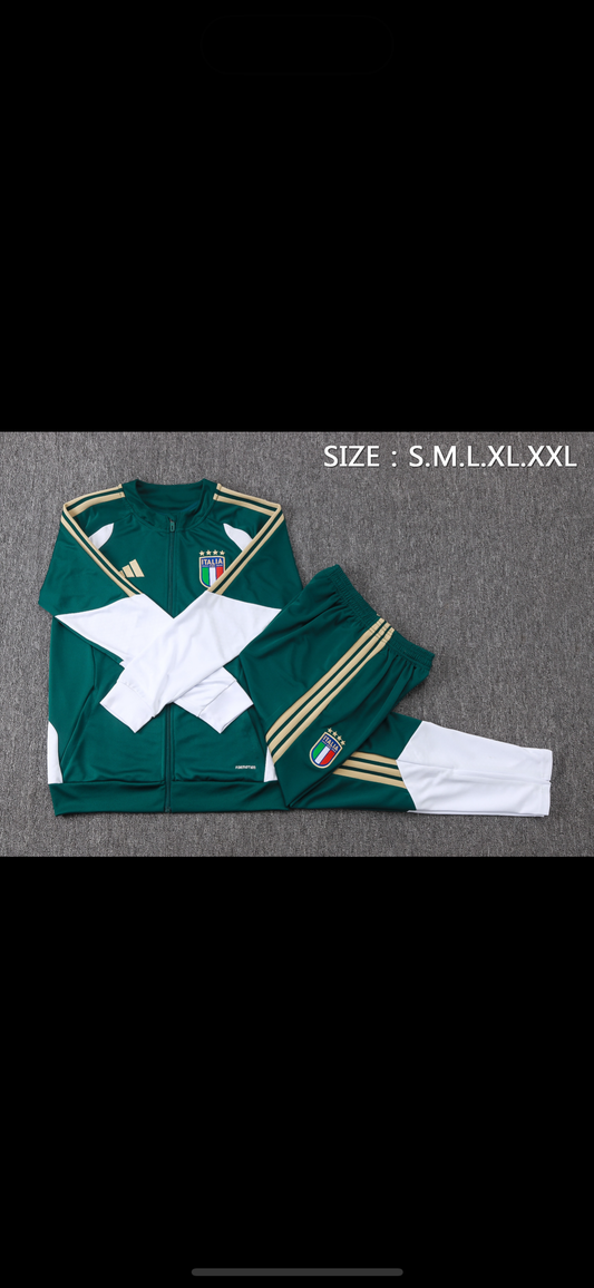 Italy Training Suit Set (Full Zipper)