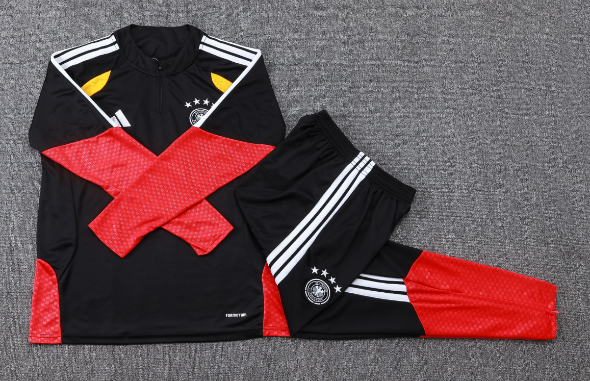 Germany Tracksuit Set (Half Zipper)