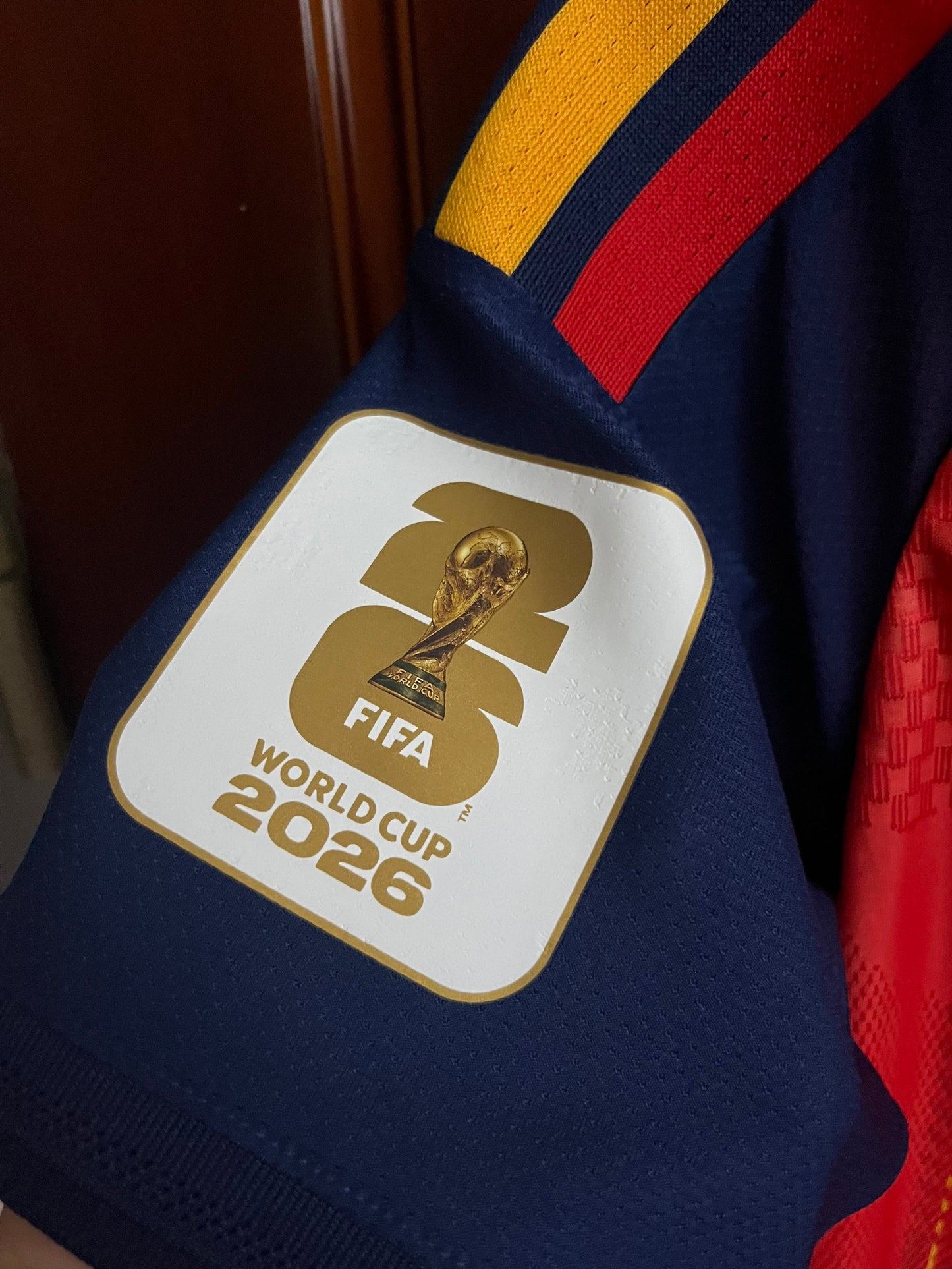 Spain National Team Final Authentic Jersey